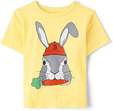 Baby Bunny Graphic Short Sleeve T shirt