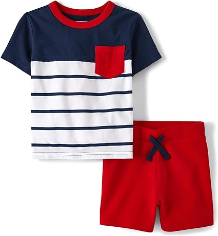 Baby Boy's Sleeve Shirt & Shorts