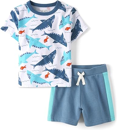 Baby Boy's Sleeve Shirt & Shorts