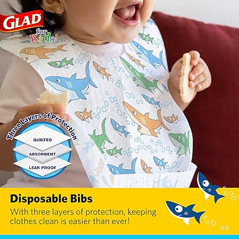 Kids Disposable Paper Bibs