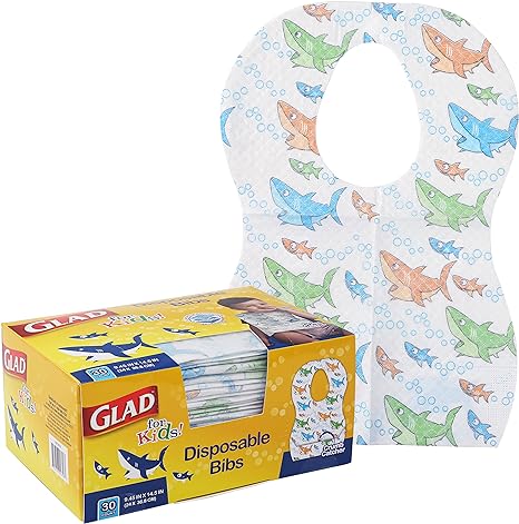 Kids Disposable Paper Bibs