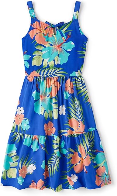 Girls' Printed Summer Dresses